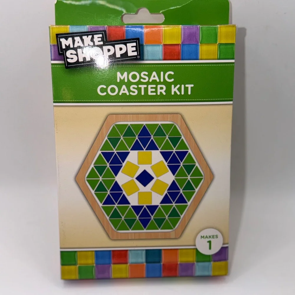 Make Shoppe Mosaic Craft Kit Bundle DIY Creative Arts Activity Kidcore 5pk